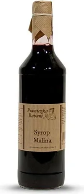 SYROP MALINA 1L PIWNICZKA BABUNI