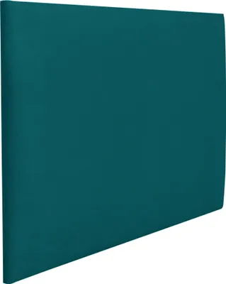 Produktbild von RAVIO Wandpaneel Wandkissen als Kopfteil für Bett 3D Wandverkleidung mit Schaumstoff Wandpolster Wanddeko (70 x 40 cm, Farbe: Dunkles Türkis - Magic Velvet 2220)