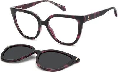 Produktbild von Polaroid PLD D596/C Violet havana 53/17/140 Damen Brillen