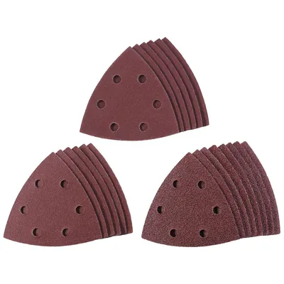 Produktbild von Q-Stick Scheifdreieck-Set Delta 93mm, Schleifblatt