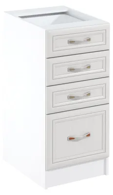 Obrázek produktu pro Dolní šuplíková skříňka SILVARA - šířka 40 cm, borovice andersen / bílá