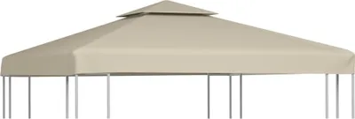 Produktbild von Pavillon-Ersatzdach 310 g/m² Beige 3x3 m