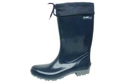 Produktbild von Bockstiegel Sara Gummistiefel in Übergrößen Blau 10274_6 dkl-blau/grau große Unischuhe, Größe:36