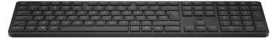 Produktbild von HP 495K Dual-Mode-Tastatur für mehrere Geräte, Volle Größe (100%), Kabellos, USB + Bluetooth, Plunger key switch, Schwarz