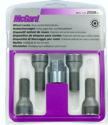 Produktbild von Mcgard ICI Ultra-Hochsicherheitsbolzen-Set 4 Stück Thatcham-
