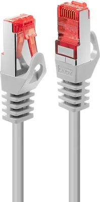 Produktbild von LINDY Patchkabel Cat6 S/FTP Basic hellgrau 0.30m