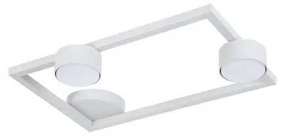 Immagine prodotto di Faretto spot FRAME grigio-beige chiaro 2xGX53x12W in metallo, dimensioni: 7,7x48x31 cm, IP20, Sigma Lighting