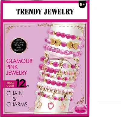 Produktbild von Trendiges Schmuckset mit Kette und Anhängern