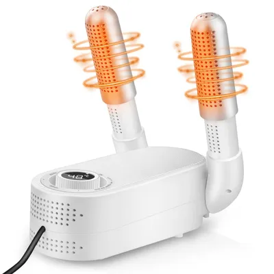 Produktbild von Schuhtrockner Elektrisch mit Intelligentem Timer, Faltbarem Design und Schnell Trocknendem Elektrischem Handschuhtrockner, Beseitigt Effektiv Gerüche