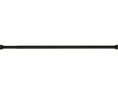 Produktbild von Duschvorhangstange spirella Kreta 75-125 cm schwarz matt