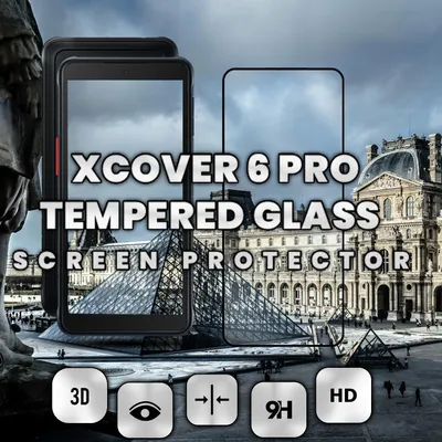 Obrázek produktu pro 1-balení Samsung Xcover 6 Pro Ochranné sklo na displej - Tvrzené sklo 9H - Super kvalita 3D
