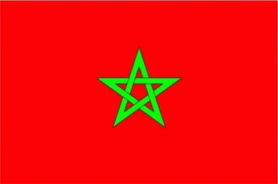 Produktbild von Flagge Marokko 250 x 150cm, Stoffgewicht ca. 100 g/m² -Fahne- Hissfahne- Hissflagge - Sturmflagge -zum hissen - keine billige Chinaqualität!