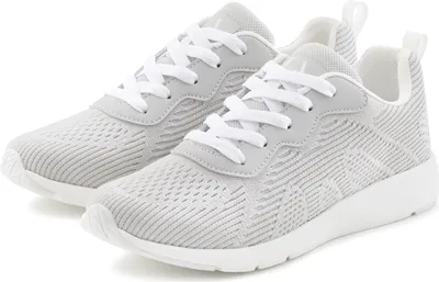 Produktbild von LASCANA Sneaker hellgrau/weiß Größe 42
