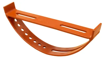 Produktbild von DAPRONA Halter für Laufrost 25cm Ziegelrot