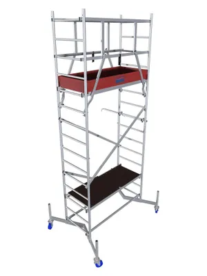 Zdjęcie produktu dla KRAUSE ClimTec rusztowanie 5m + Rolki 125mm 710253