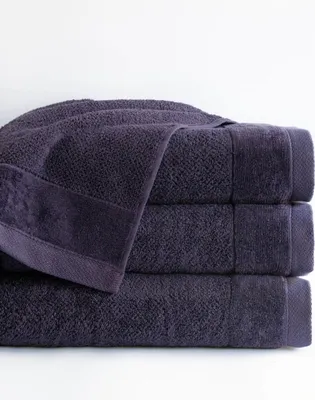 Productafbeelding van Vito handdoek, 50x90, pruimkleurig, paars, 550g, 100% katoen