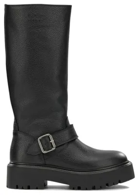Produktbild von COPENHAGEN - Schwarze Lederstiefel für Damen - Größe 39