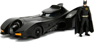 Image de Jada Toys 1989 Batmobil mit Batman Figur Build N' Collect Diecast Kit JADA30874