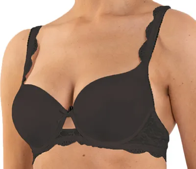 Produktbild von Nina von C. Glatter Push Up Dirndl BH 48516971 - Schwarz Größe: 80C