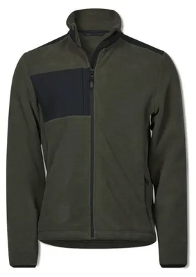 Produktbild von Tee Jays - Fleecejacke für Herren FK1222 (XXL) (Tiefgrün/Schwarz)