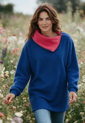Produktbild von salzhaut Damen Fleecepullover OBROSCH XS