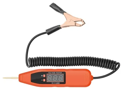 Produktbild von Digitaler Kfz-Spannungsprüfer 5–120 V mit Display für Auto-Diagnose, elektrische Prüfung und Reparatur