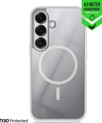 Image de Coque de téléphone portable Striker X-Core Xtreme Impact transparente pour Samsung Galaxy S26, coque MagSafe, coque rigide, coque arrière résistante aux chocs - Transparente