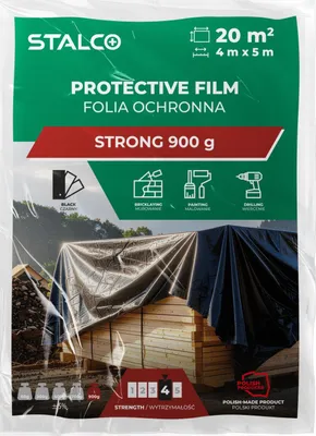 Produktbild von STALCO Superdicke Malfolie 900 g 4X5m