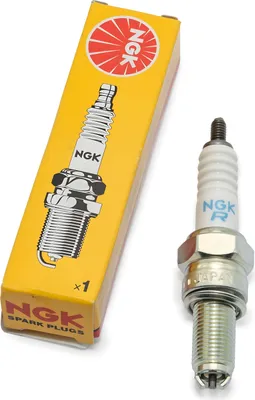 Zdjęcie produktu dla Zestaw świec zapłonowych NGK 2x CR7EK z tłumieniem zakłóceń, długość 19,0 mm gwint Ø 10,0 mm sześciokąt 16,0 mm, 2-masowa elektroda odstęp między elektrodami 0,75 mm, wartość cieplna 7, 7546