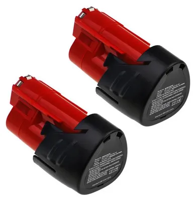 Produktbild von CELLONIC 2x Akku kompatibel mit Milwaukee C12 FM, HZ, 48112412