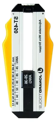 Productafbeelding van Precisie Stripper - Draadstripper - Snoeren Strippen - Verstelbare Draadstop - 26-36 AWG - Zwart