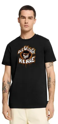 Produktbild von Spreadshirt Die Wilden Kerle Logo Tropfen Graffiti Männer Premium T-Shirt, L, Schwarz