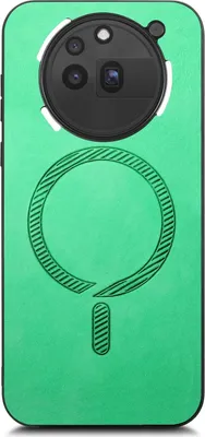Produktbild von MagSafe Hülle für Nothing Phone (3a) Pro - Phonesta Retro Back Cover - Grün
