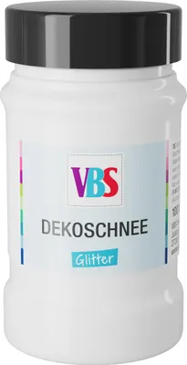 Produktbild von VBS Deko-Schnee "Glitter", 100 ml