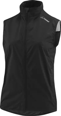 Produktbild von Löffler W BIKE VEST CF WPM POCKET Radweste Windweste Damen schwarz 50