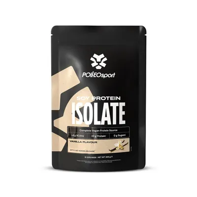 Immagine prodotto di Polleo Sport Proteine isolate della soia, 454 g - Vanilka