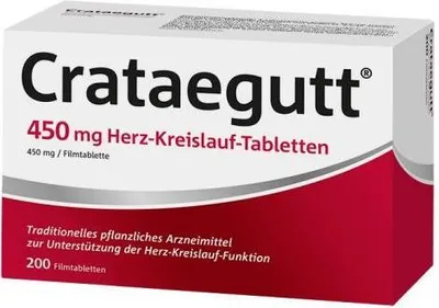 Obrázek produktu pro Crataegutt 450 mg kardiovaskulární tablety 200 St