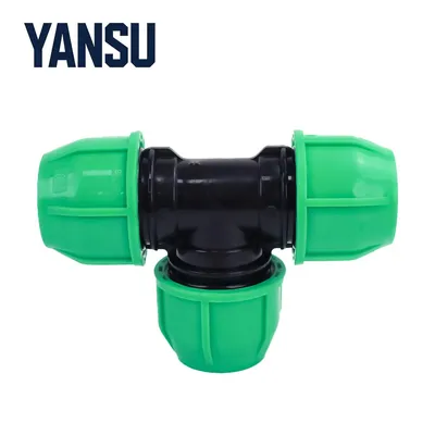 Produktbild von YANSU PE T-Stück Klemmfitting 40 mm PE-Rohr Bewässerung Verbinder