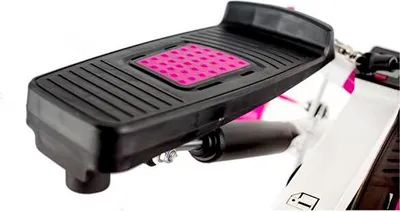 Obrázek produktu pro Diagonální stepper s kabely bílé a růžové HMS S3033