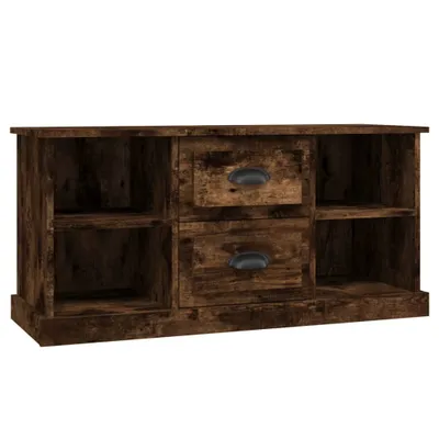 Zdjęcie produktu dla vidaXL Szafka pod TV dąb wędzony 99,5x35,5x48 cm materiał drewnopochodny