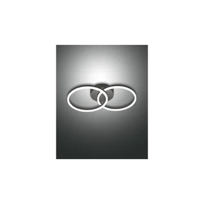 Immagine prodotto di Plafoniera GIOTTO a led moderna 36W nero 3508-22-101 Fabas Luce