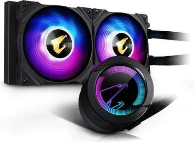 Productafbeelding van Gigabyte AORUS WATERFORCE 240 - Waterkoelsysteem voor processor - (geschikt voor: LGA1156, LGA1366, LGA1155, LGA2011, LGA1150, LGA1151, AM4, LGA2066, TR4, sTRX4, LGA1200, LGA1700)
