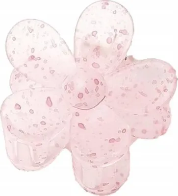Produktbild von ECARLA Haarspange Blume transparent Hellrosa SP193