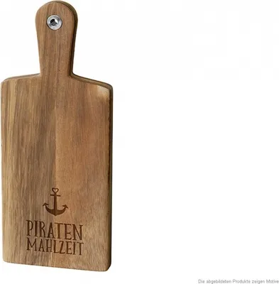 Produktbild von Servierbrett, Frühstücksbrett MARITIM PIRATENMAHLZEIT 34x14cm LaVida WA
