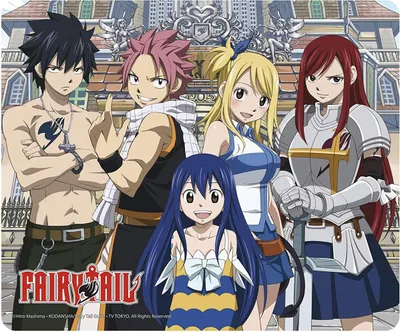Produktbild von Fairy Tail - Mauspad 'Gruppe'
