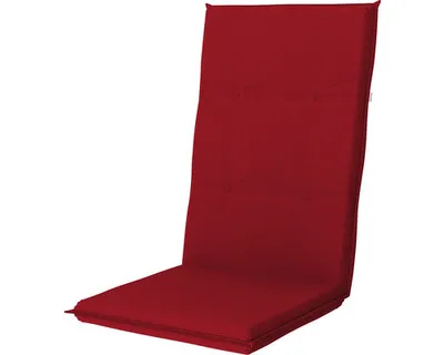 Obrázok produktu pre Polster na stoličku a kreslo s vysokou opierkou 119 x 48 x 6 cm Doppler STAR 7028 červený