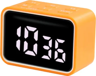 Image de Minuteur de cuisine numérique, horloge magnétique avec fonction individuelle de comptage ascendant/descendant, grand écran LED, alarme sonore, fonctionnement silencieux, heure