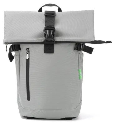 Produktbild von Wasserdichter Rucksack aus recyceltem Canvas mit Rollverschluss