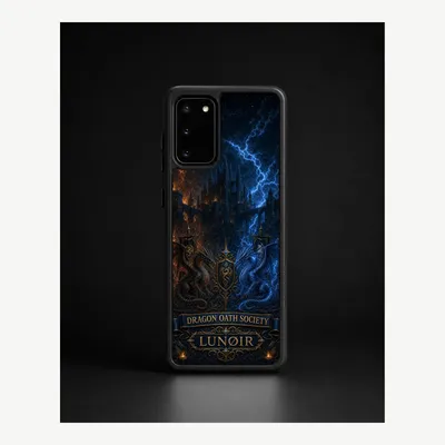 Produktbild von Samsung S20 Plus Hülle Handyhülle Schutzhülle Case mit Drachen Motiv – LUNØIR ©