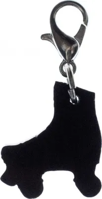 Produktbild von Rollschuh Charm Anhänger Bettelarmband Miniblings Rollschuhe Diskoroller Acryl